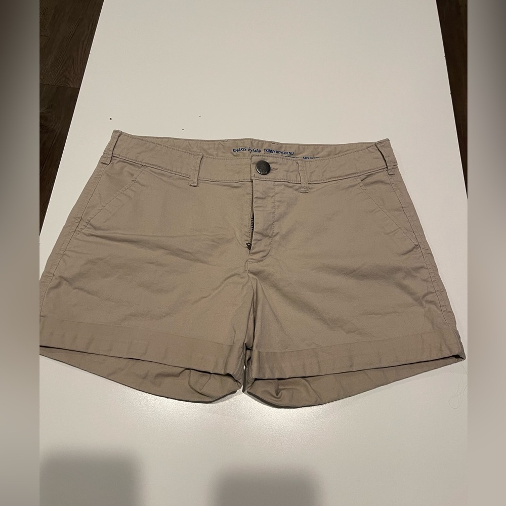 Gap skinny boyfriend shorts, mid rise